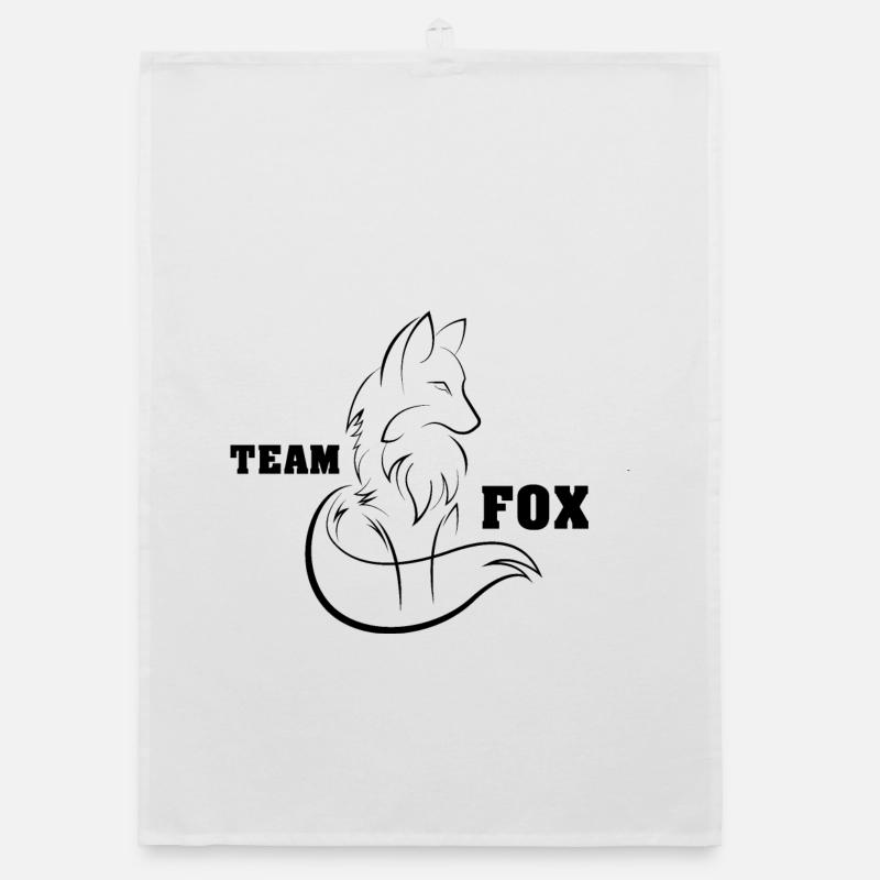 Icône Team Fox Fox Icône Logo de dessin Torchon bio