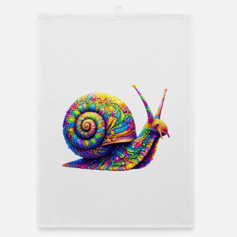 Schnecke Organic Geschirrtuch