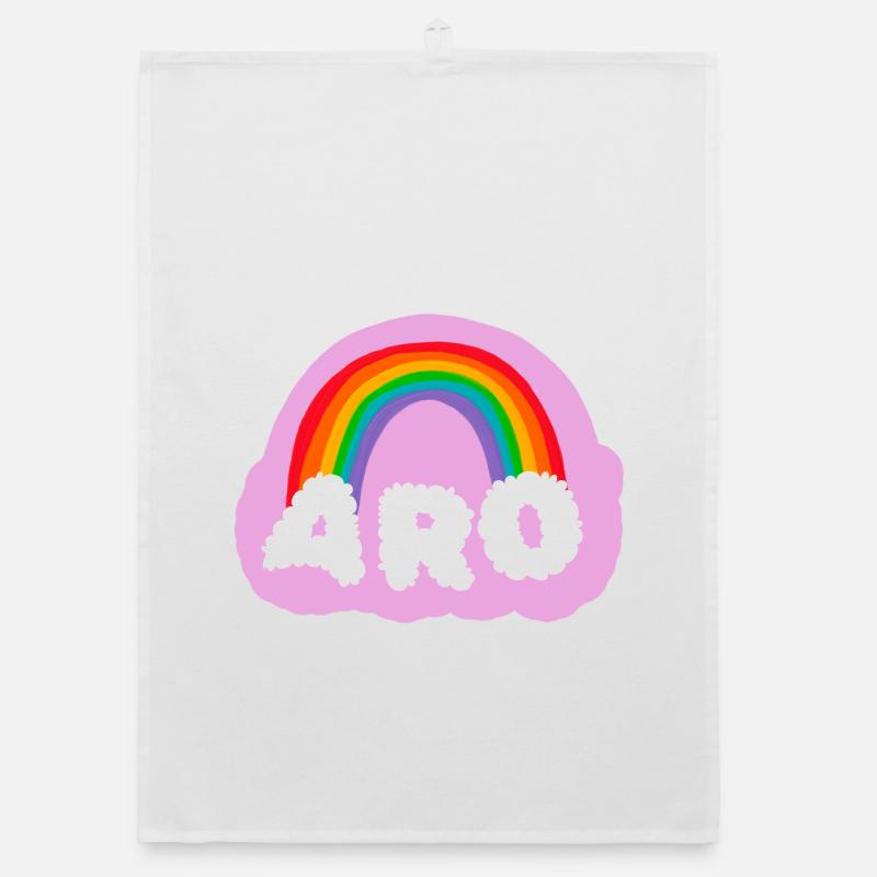 Aromanticism, aromantic, aro Organic dish towel