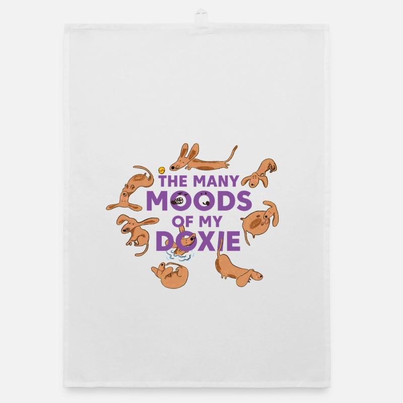 Dachshund Whims – Every Day an Adventure Organic dish towel