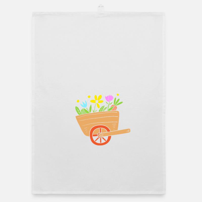 Compost Worms Gift Organic dish towel