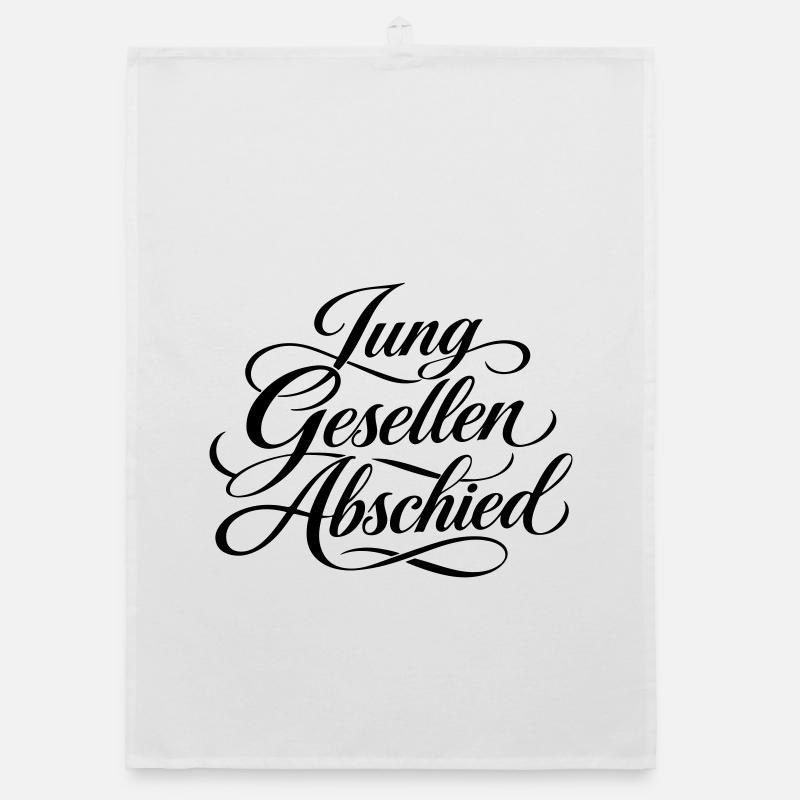 Bachelor Party Organic dish towel