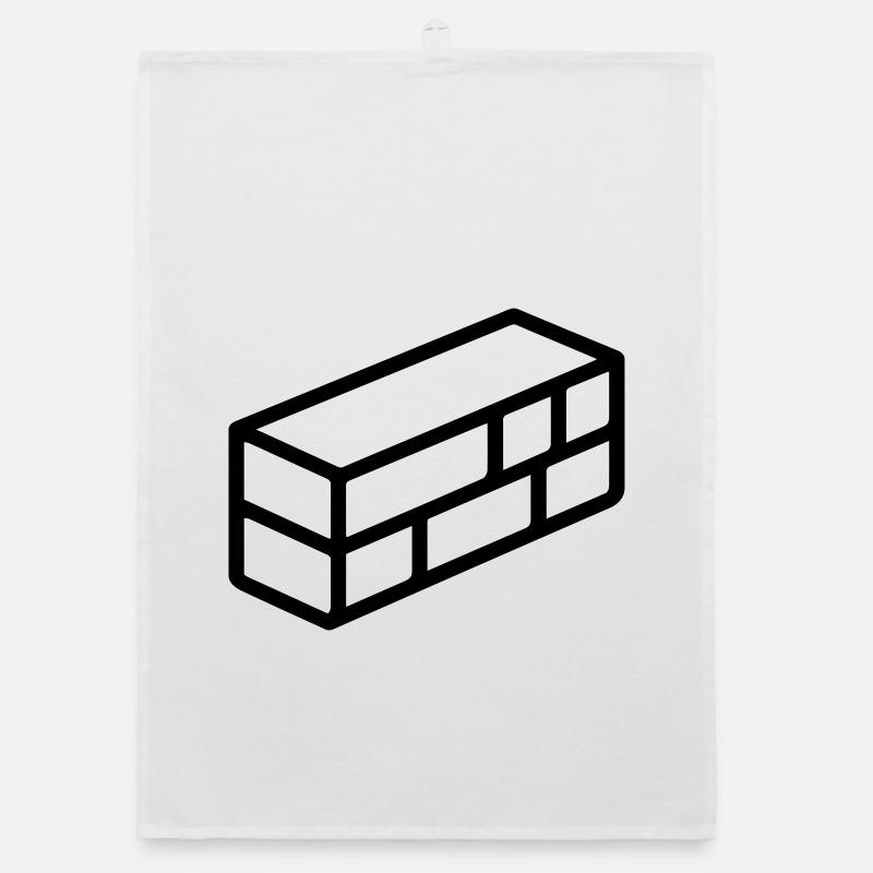 brick Organic dish towel