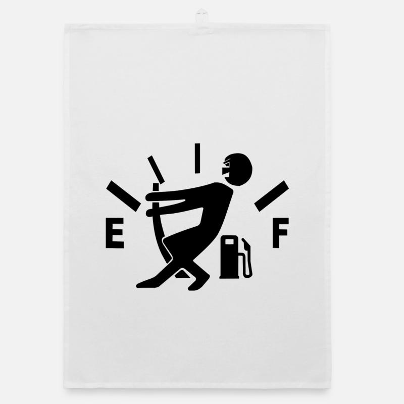 Fuel gauge Empty Organic dish towel