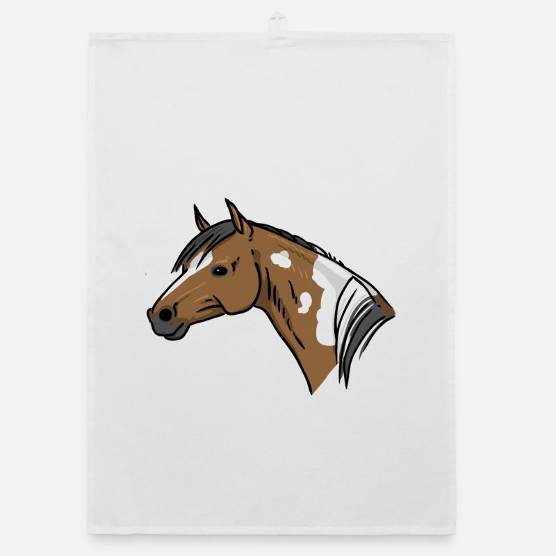 Portrait de cheval Torchon bio