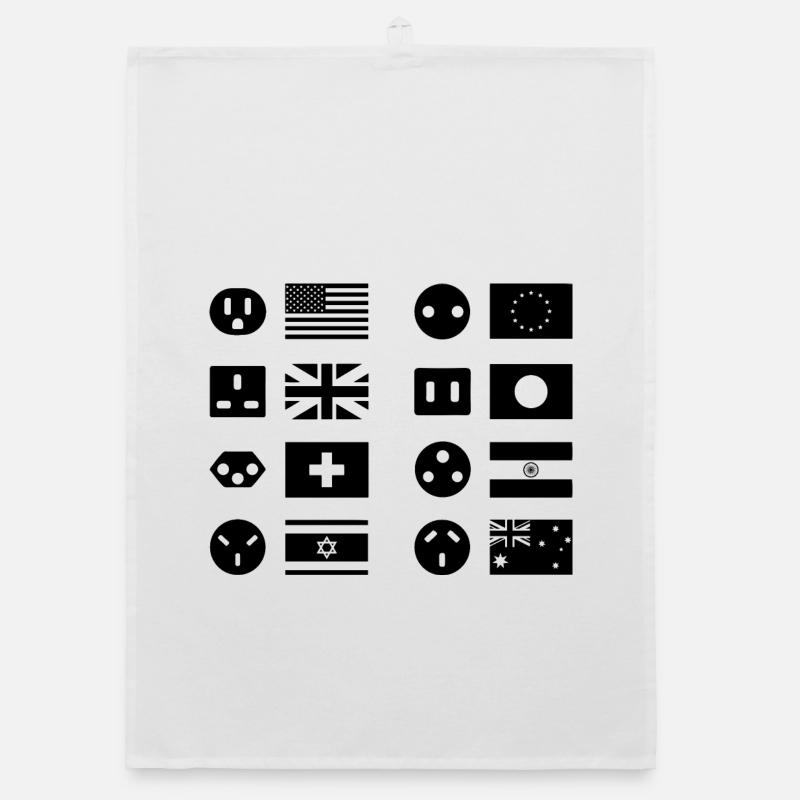 Types de connecteurs internationaux Torchon bio