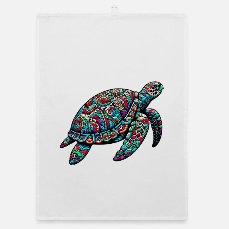 Turtle Organic dish towel