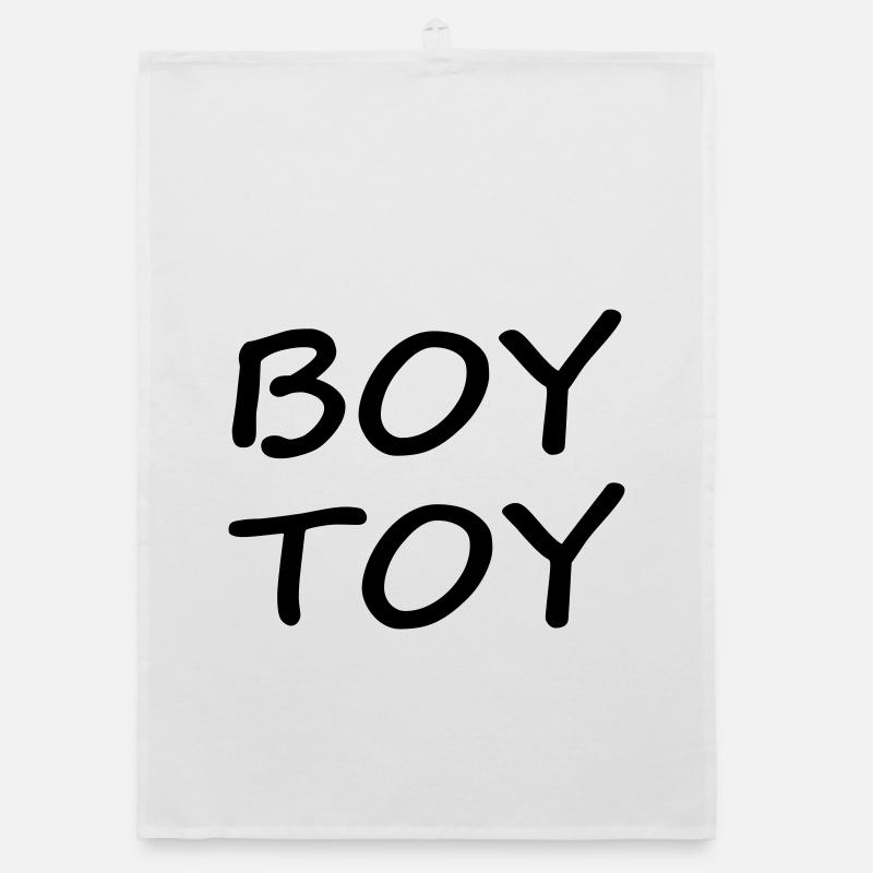 Boy Toy Organic dish towel