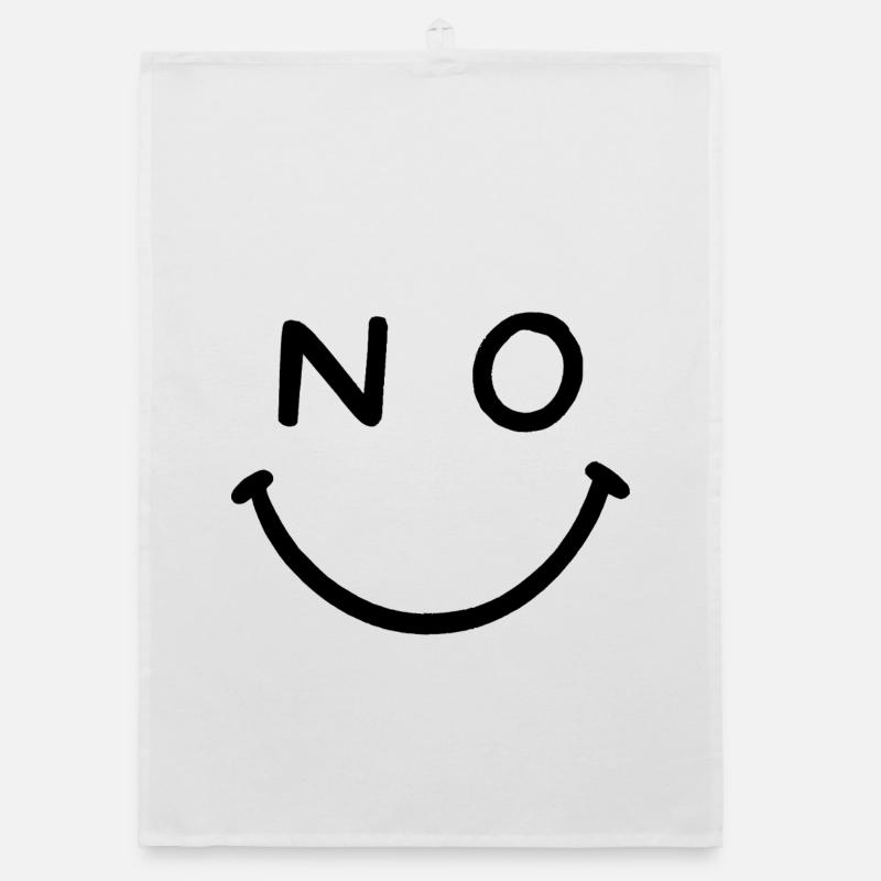 PAS de sourire Torchon bio