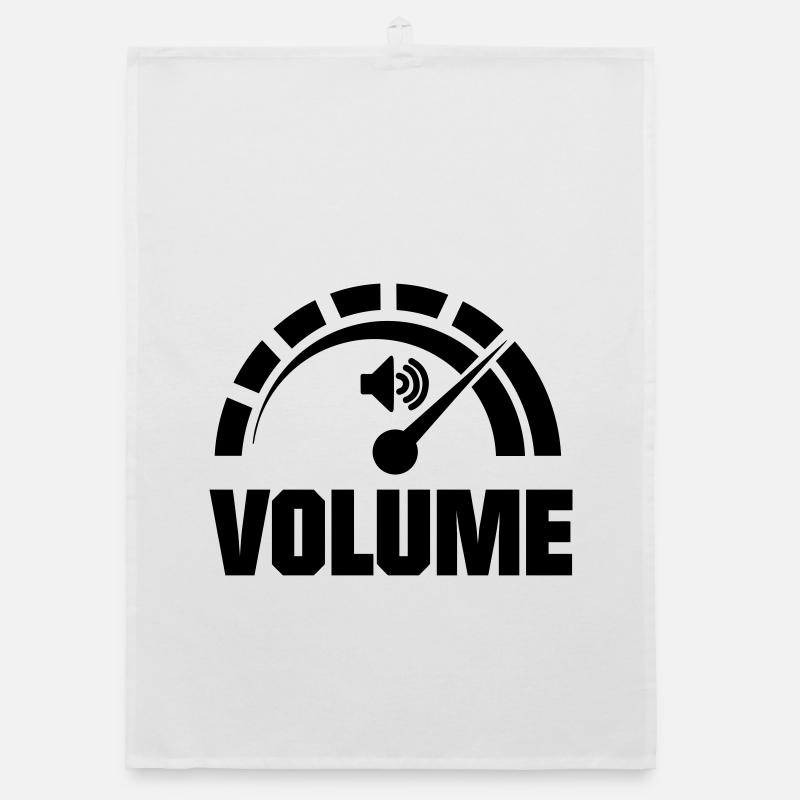 Volume knob pointer Organic dish towel