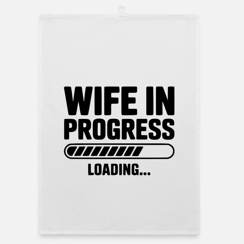 Ehefrau lädt... Organic Geschirrtuch