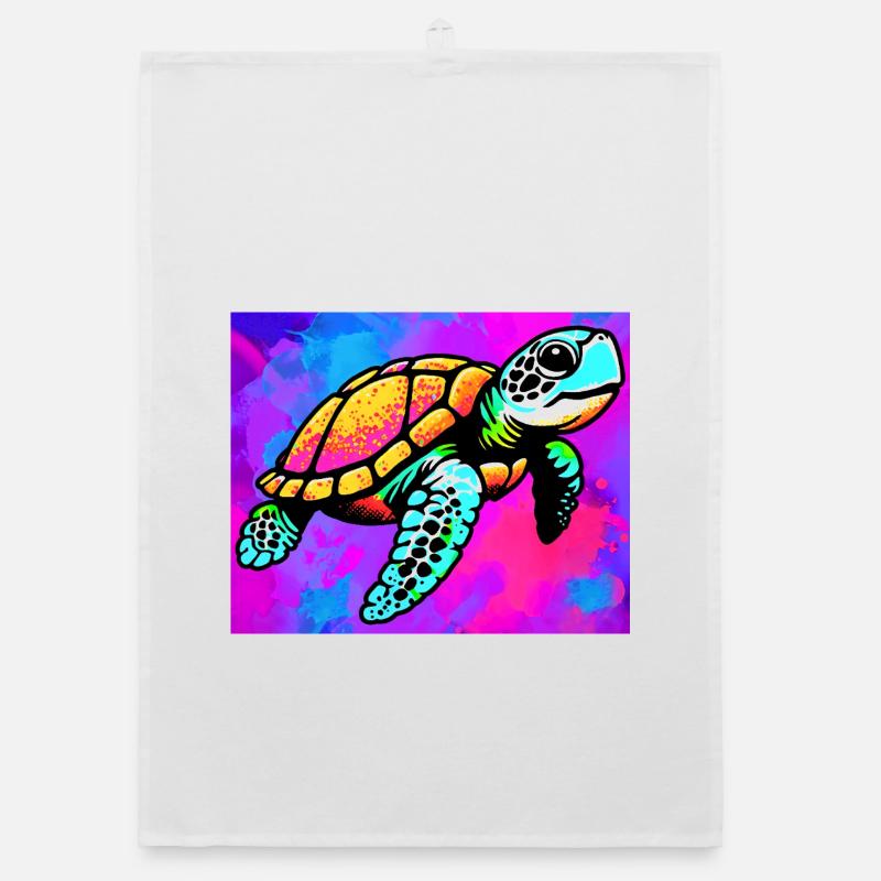 turtle Organic dish towel