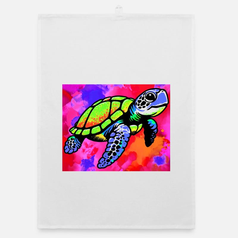 turtle Organic dish towel