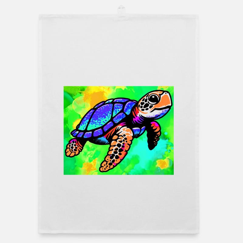turtle Organic dish towel