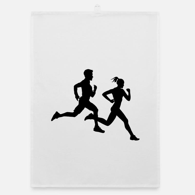 Duo de course – Équipe marathon Torchon bio