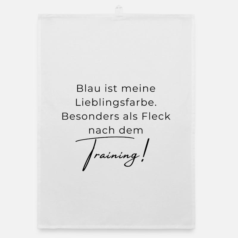 Voltigieren Training: Lustiger Volti Spruch Organic Geschirrtuch