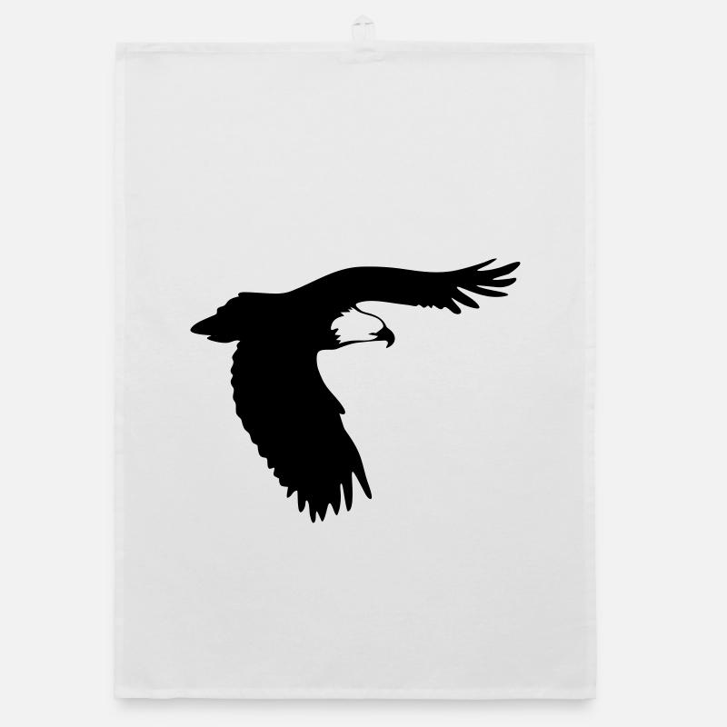 Raubvogel - Adler - Eagle Organic dish towel