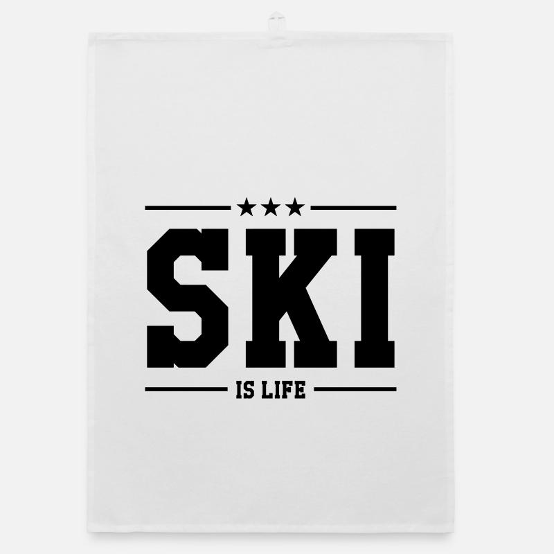 Ski is life Torchon bio