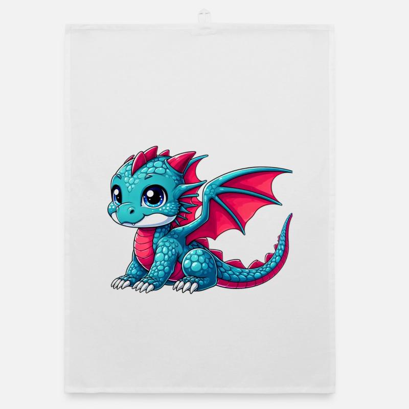Dragon Organic dish towel