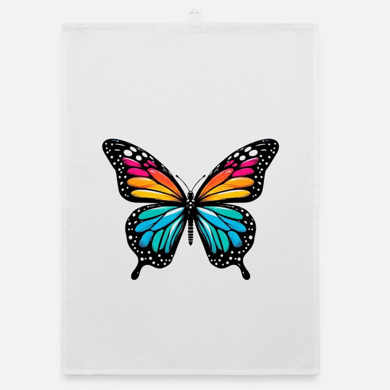 Schmetterling Organic Geschirrtuch
