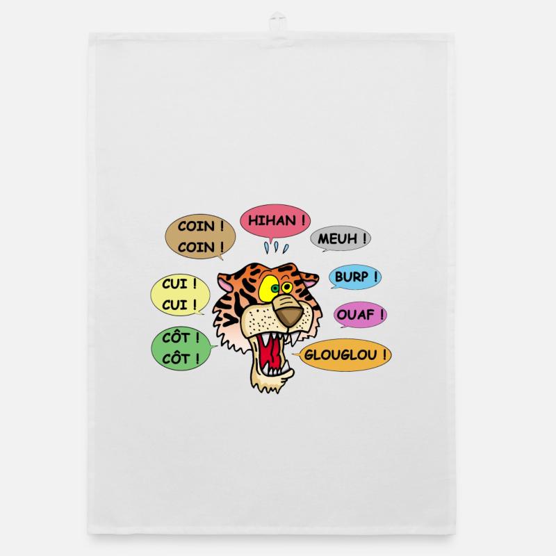 Tigre polyglotte Torchon bio