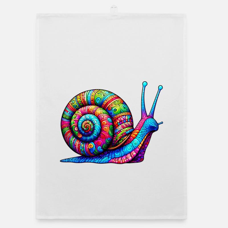 Schnecke Organic Geschirrtuch
