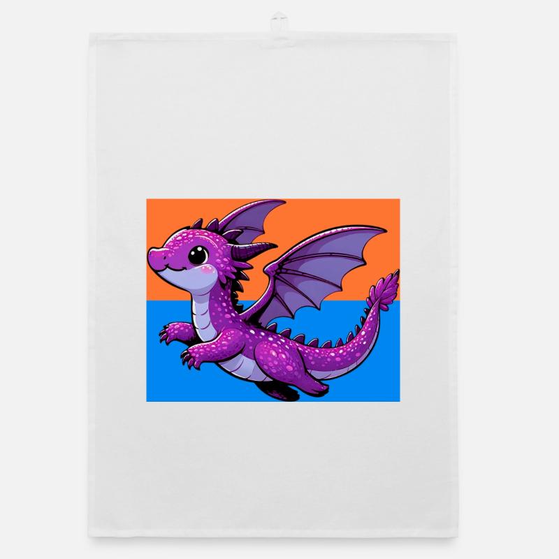 Drache Organic Geschirrtuch