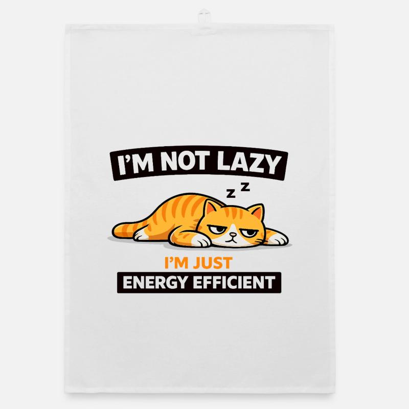 Energy Efficient Cat Nap Organic dish towel
