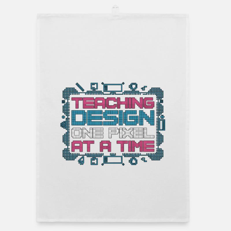 Designer Educator Teaching Design Art Educator Organic dish towel