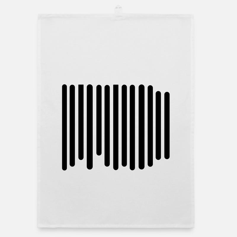 Barcode Organic Geschirrtuch