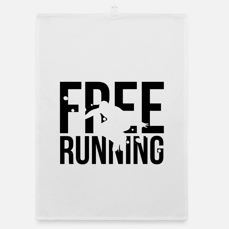 free running Organic Geschirrtuch