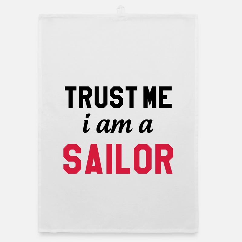 Trust me I am a Sailor Organic Geschirrtuch