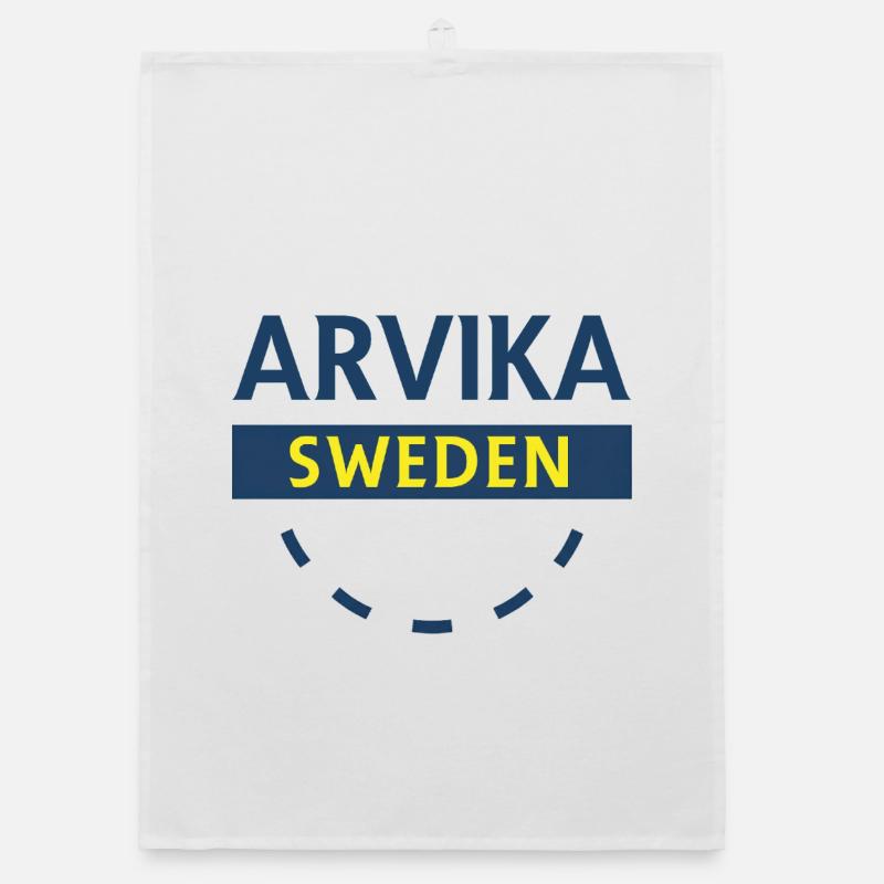 Logotype Arvika Suède Torchon bio