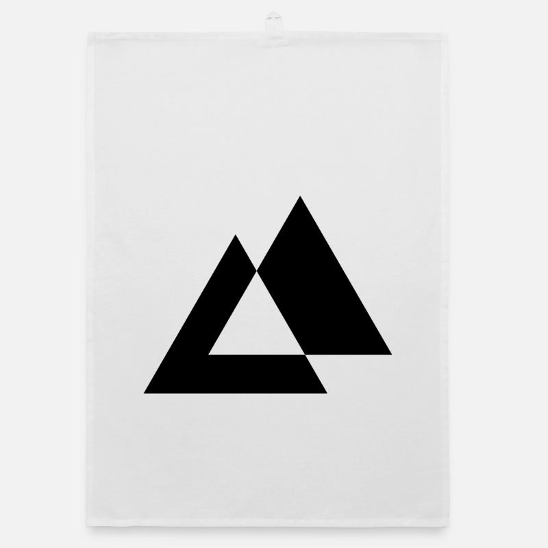 Conception des triangles géométriques Torchon bio