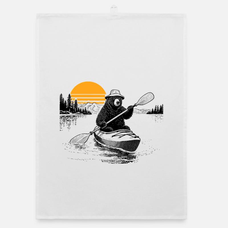 Kayak Bear Torchon bio