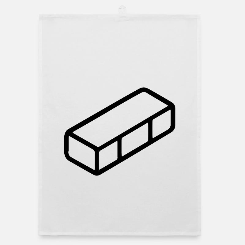 brick Organic dish towel