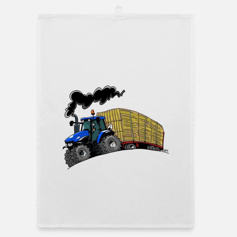 BlueTractor TM120 Warenkorb Organic Geschirrtuch