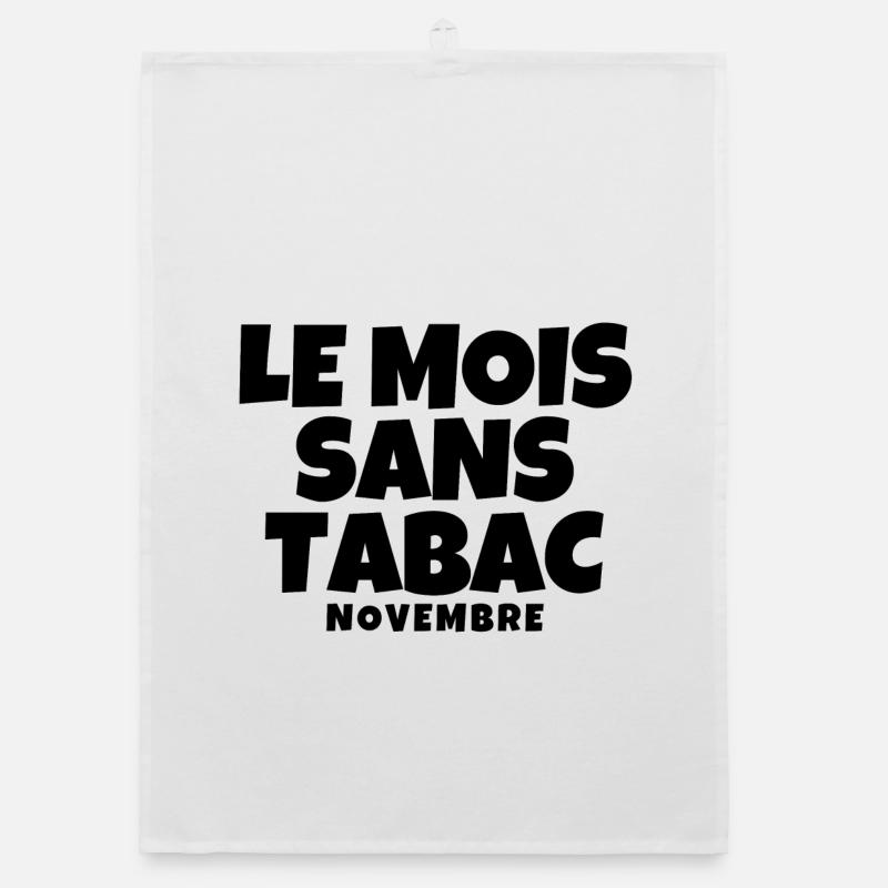 tabac, mois sans tabac, anti tabac Torchon bio
