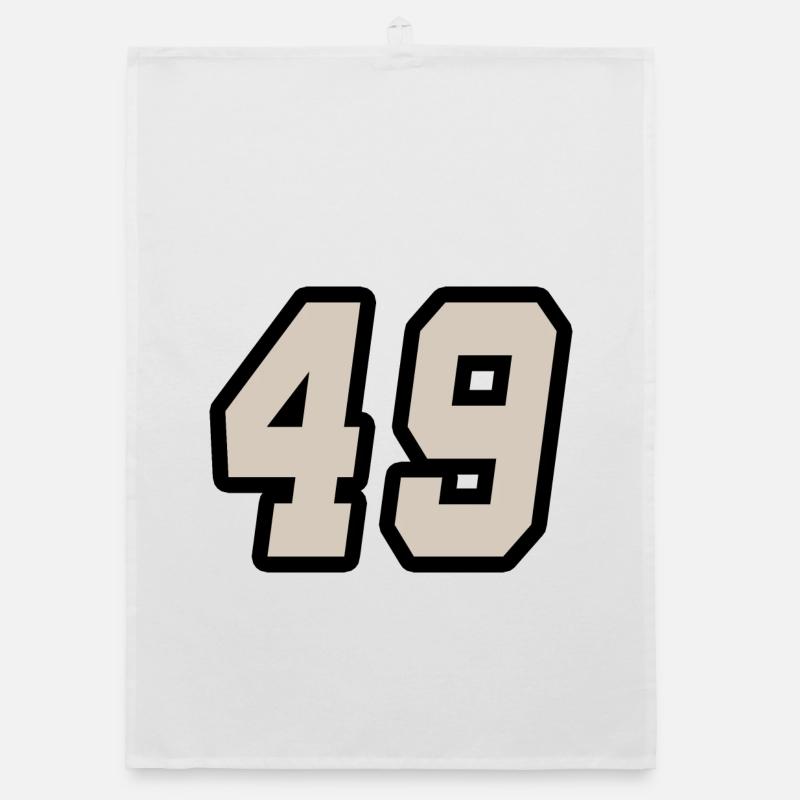 Nummer neunundvierzig 49 Organic Geschirrtuch