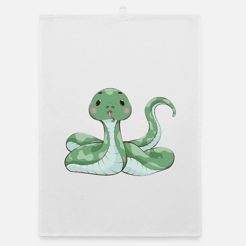 Snake Organic dish towel
