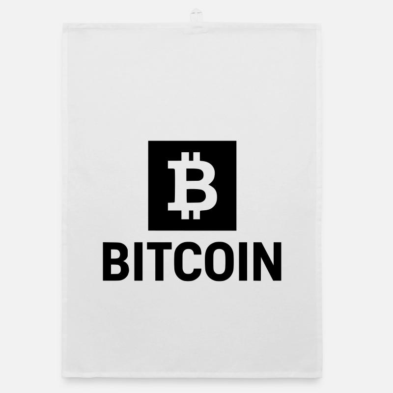 Bitcoin B Organic dish towel
