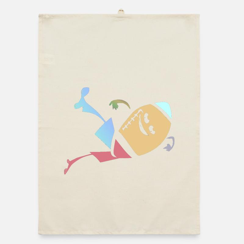 Dado Joyeux Multicolore Torchon bio