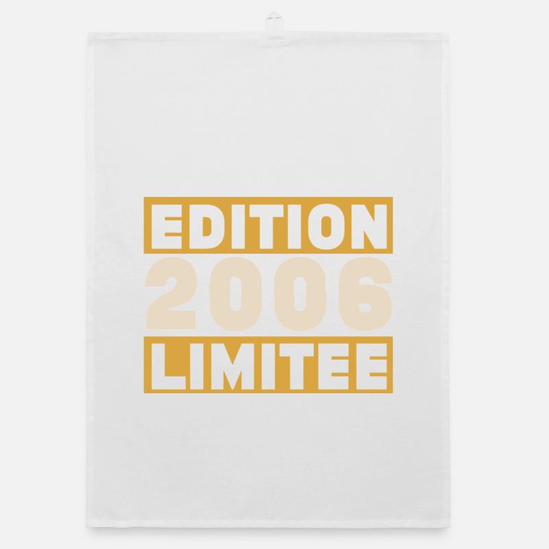 2006 20 Years Anniversary Vintage Gift Organic dish towel