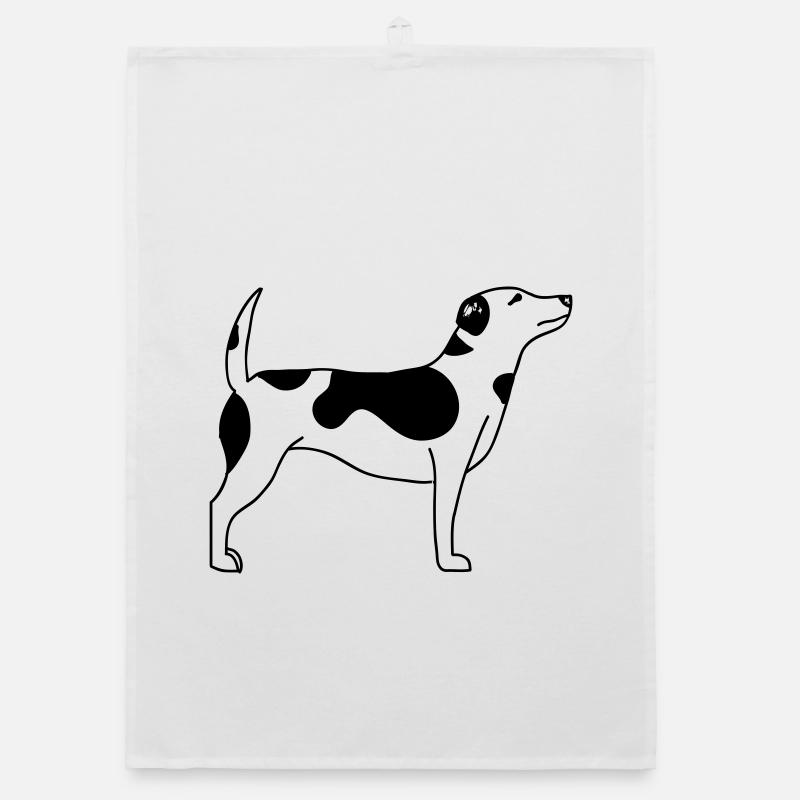Dog Organic dish towel