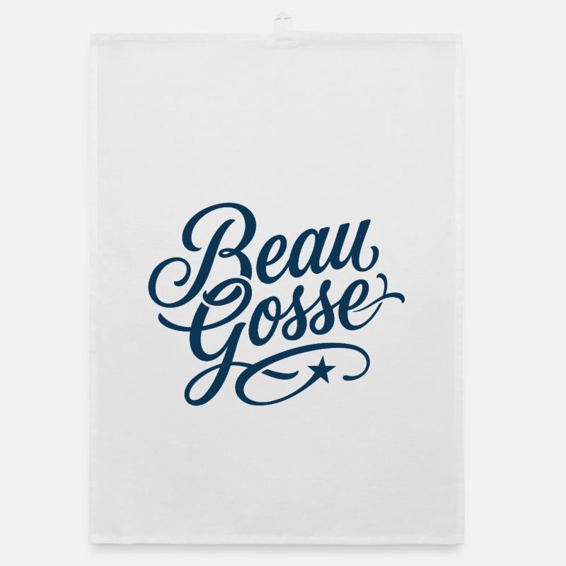 Beau Gosse Script Bleu Torchon bio
