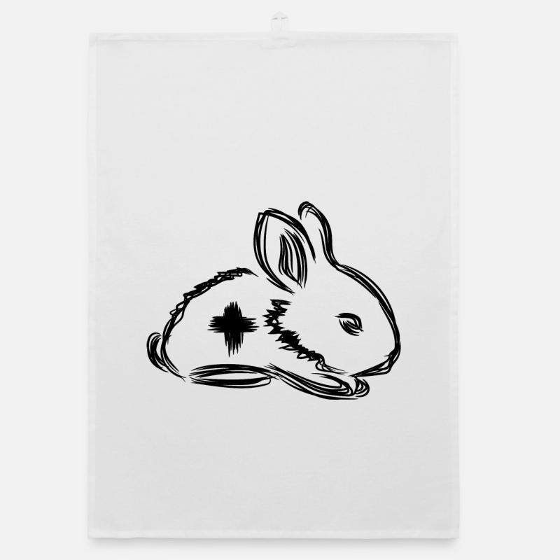 Rabbit First Aid Organic dish towel
