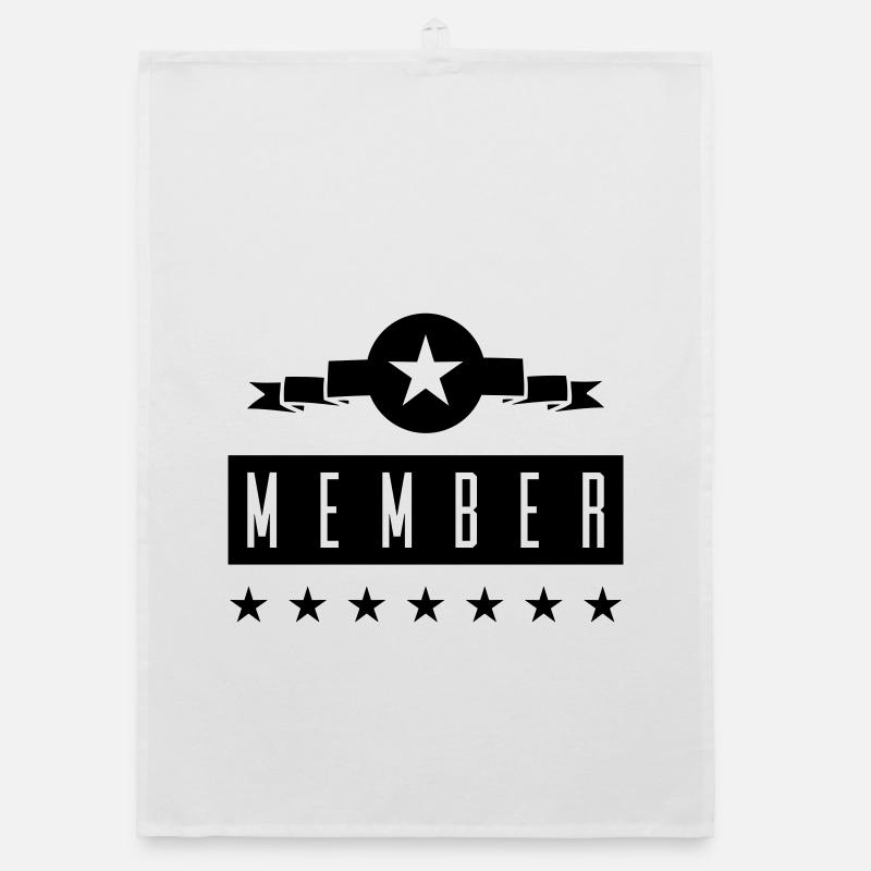 Members Organic dish towel