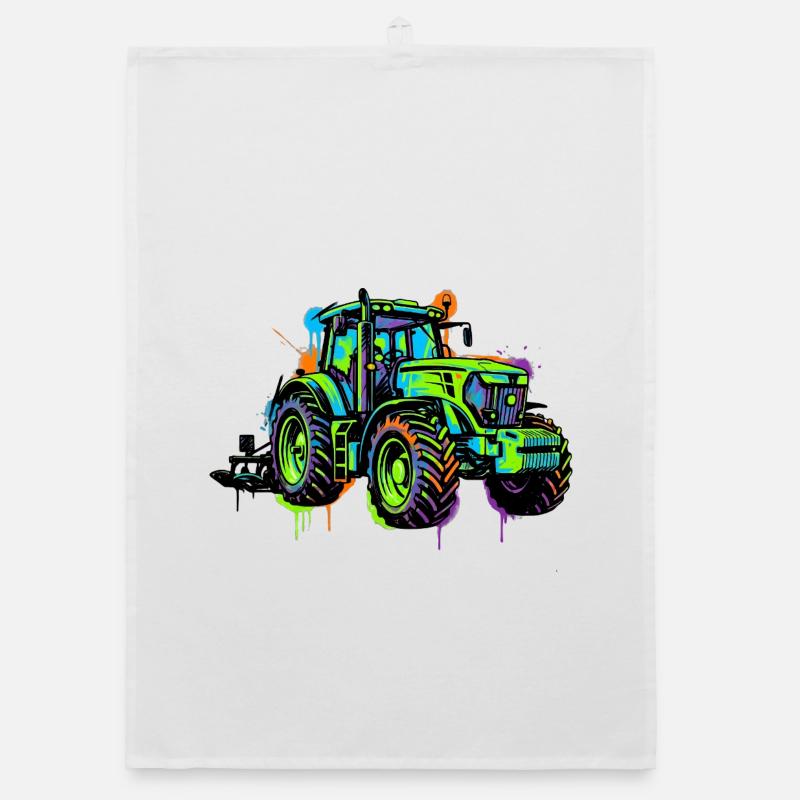 Traktor – Bauer Organic Geschirrtuch