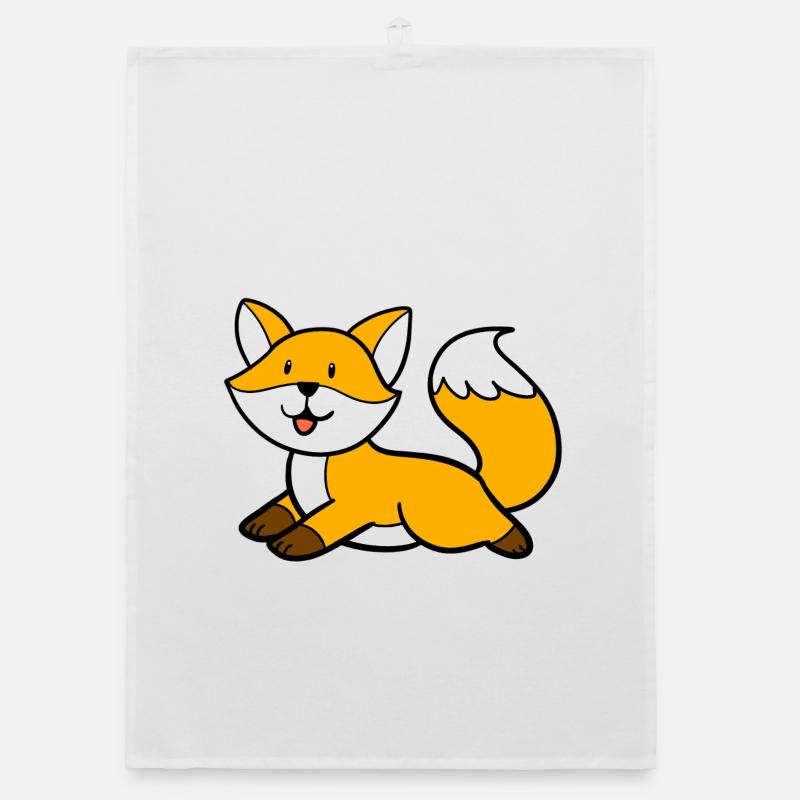Lying fox Organic dish towel