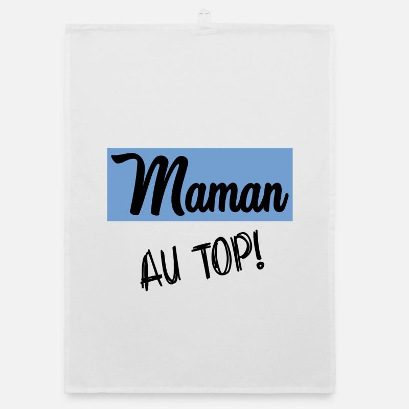 MUTTERTAG. SCHÖNEN MUTTERTAG. MAMA Organic Geschirrtuch